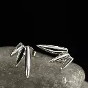 Boucles d'oreilles argent Astra mini