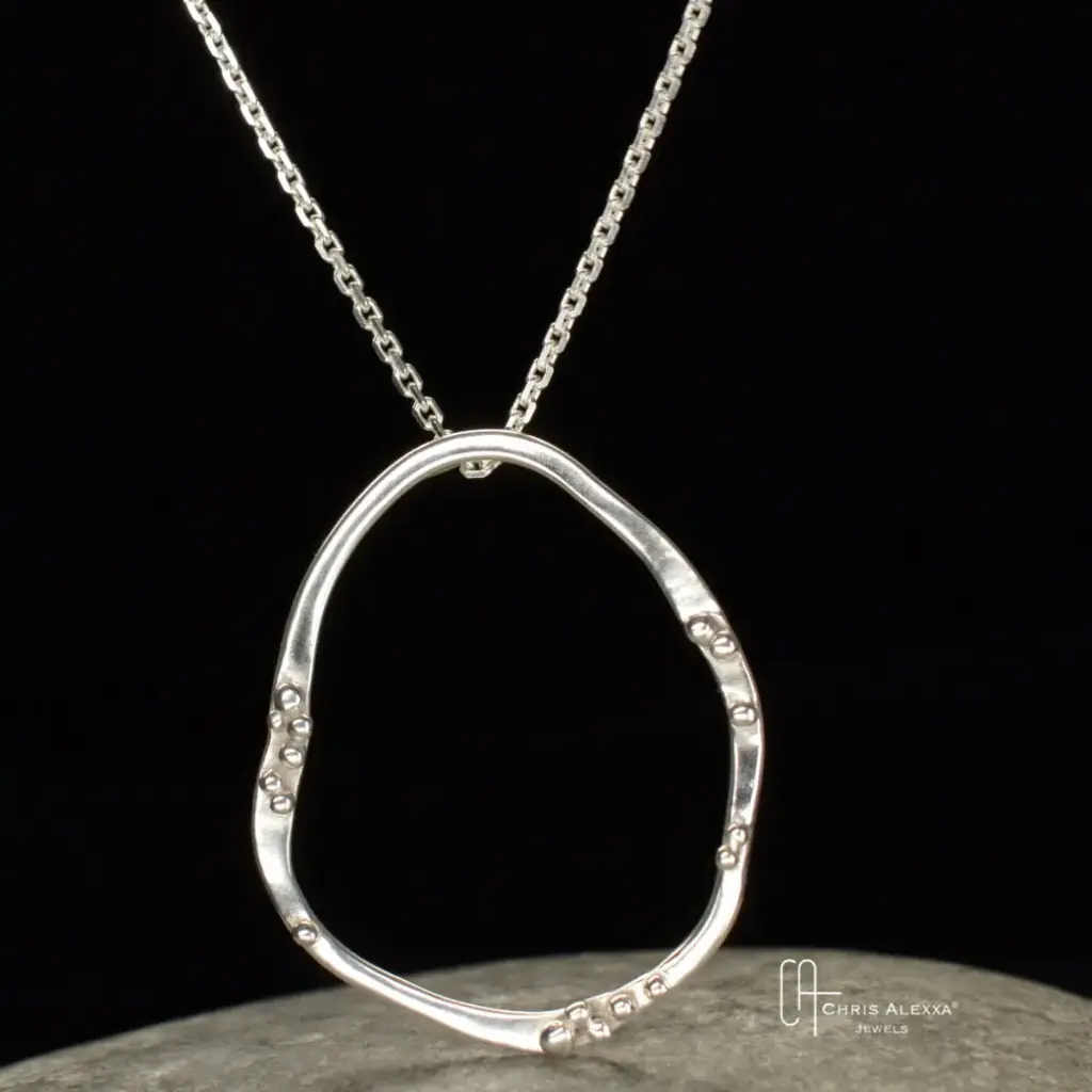 Pendentif argent Envy