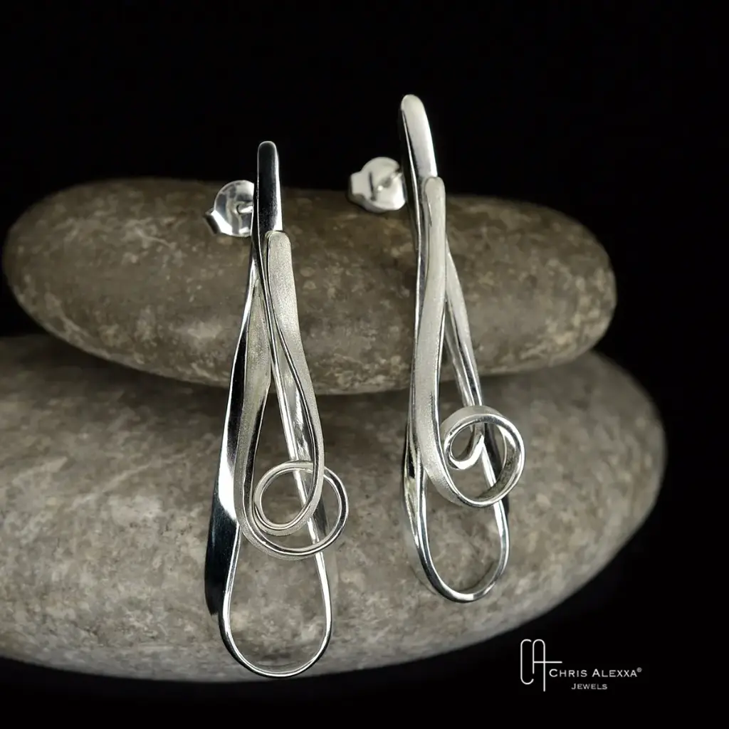 Boucles d'oreilles argent Nolina