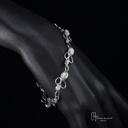 Bracelet argent Wolffia