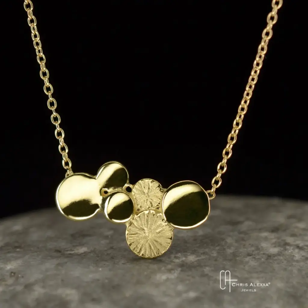 Pendentif or Myos Pusilli