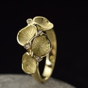 Bague Pollen Or et Diamants