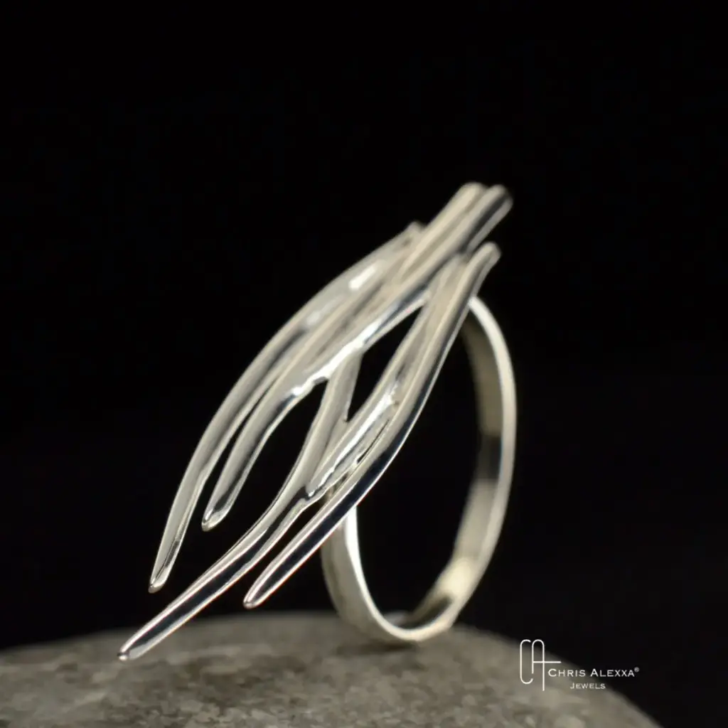 Bague argent Drago medium