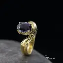 Bague Stony tourmaline or