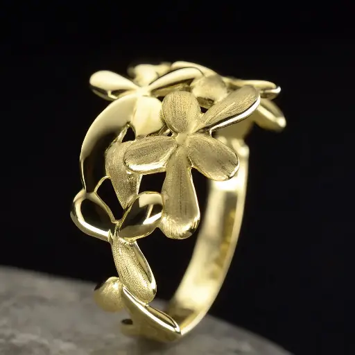 [DA12.2G-1696410881] Bague or Dahli