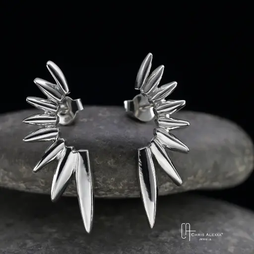 [AS14.1] Boucles d'oreilles argent Astra