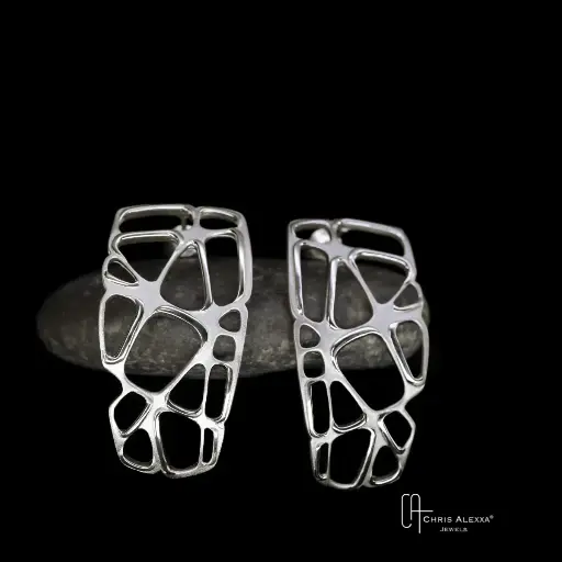 [LO14.1] Boucles d'oreilles Lotus