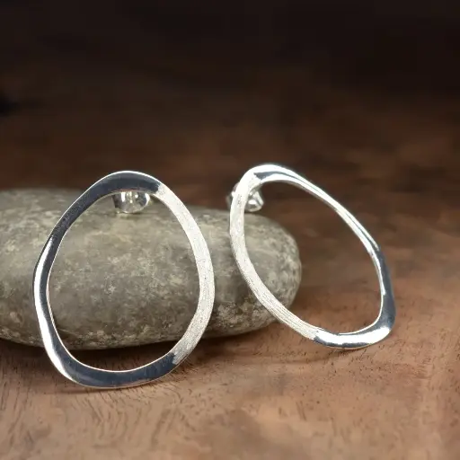 [PA14.1] Boucles d'oreilles Pax argent