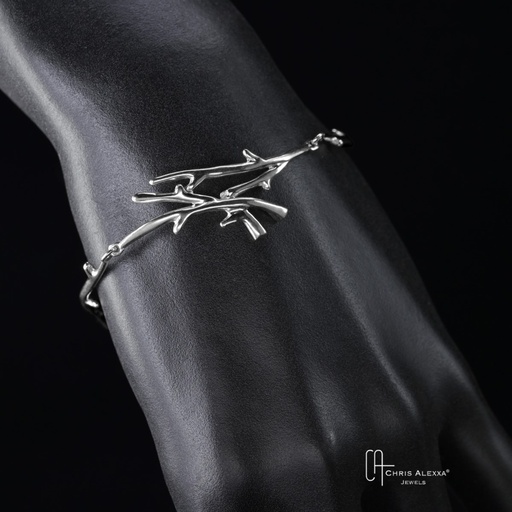 [RA11.1] Bracelet argent Ramus