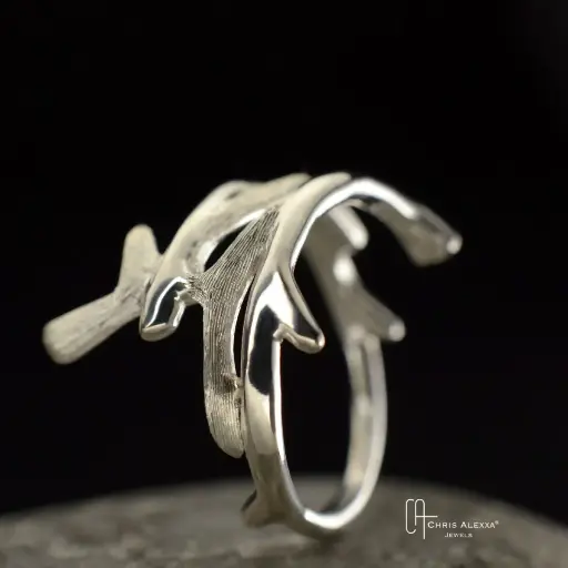 [RA12.1] Bague argent Ramus