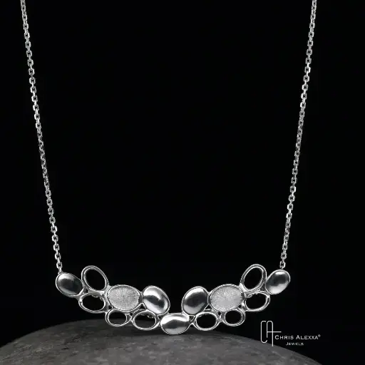 [WO13.1] Pendentif argent Wolffia