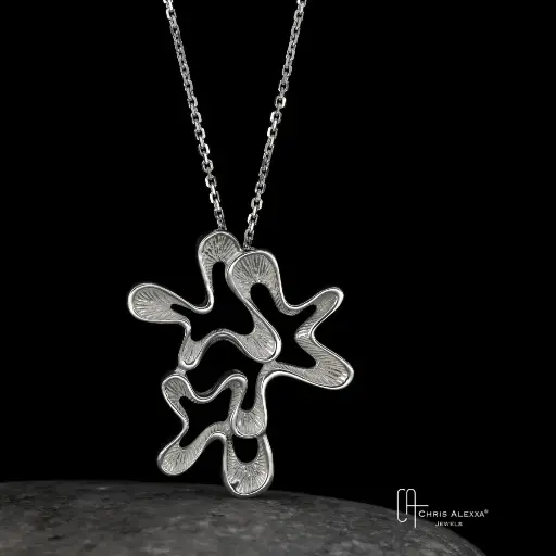 [ZA13.1] Pendentif argent Zia